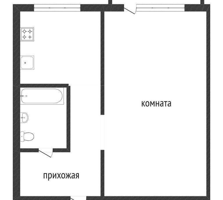 квартира г Кемерово ул Красноармейская 124 фото 7