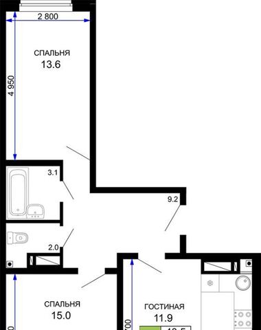 р-н Прикубанский дом 57к/9 фото