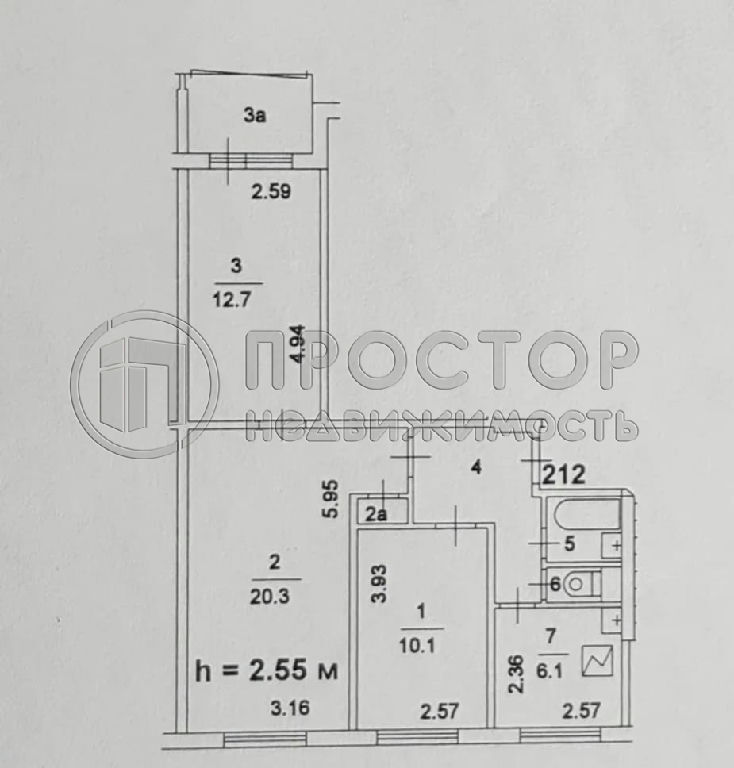 квартира г Москва метро Пражская ул Красного Маяка 19к/3 фото 11