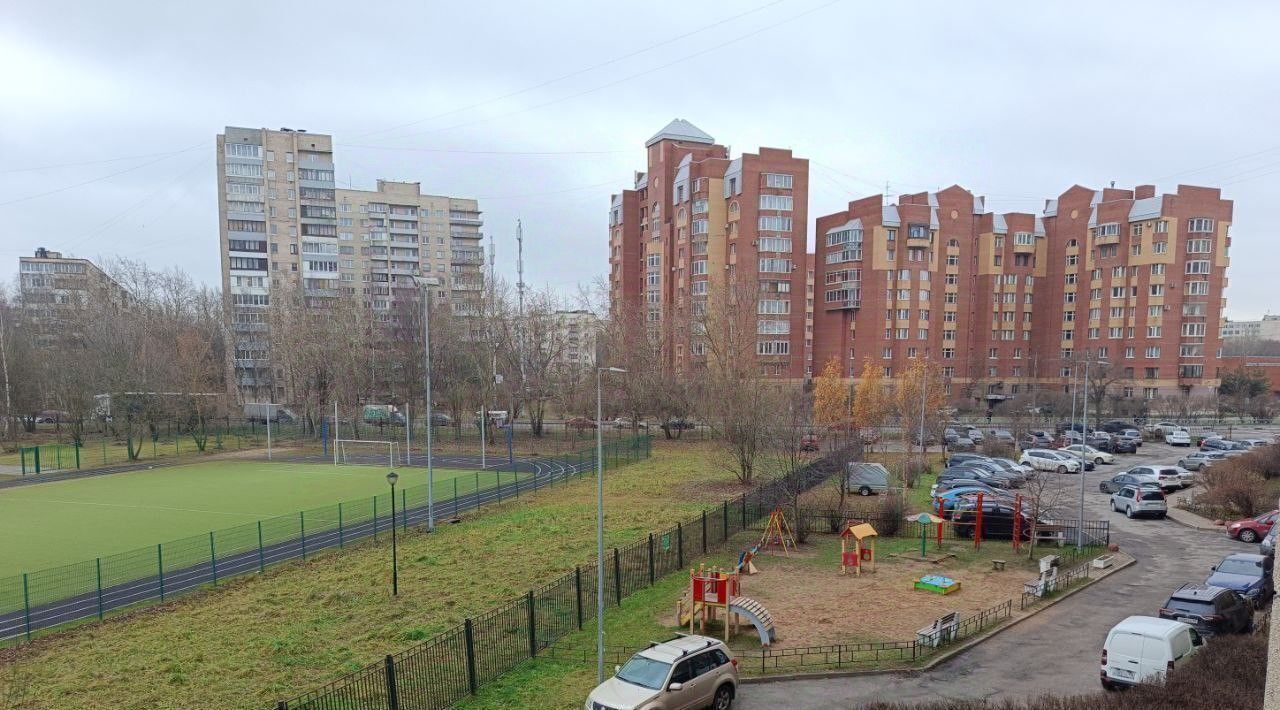 квартира г Санкт-Петербург метро Проспект Славы пер Альпийский 32 округ Георгиевский фото 26