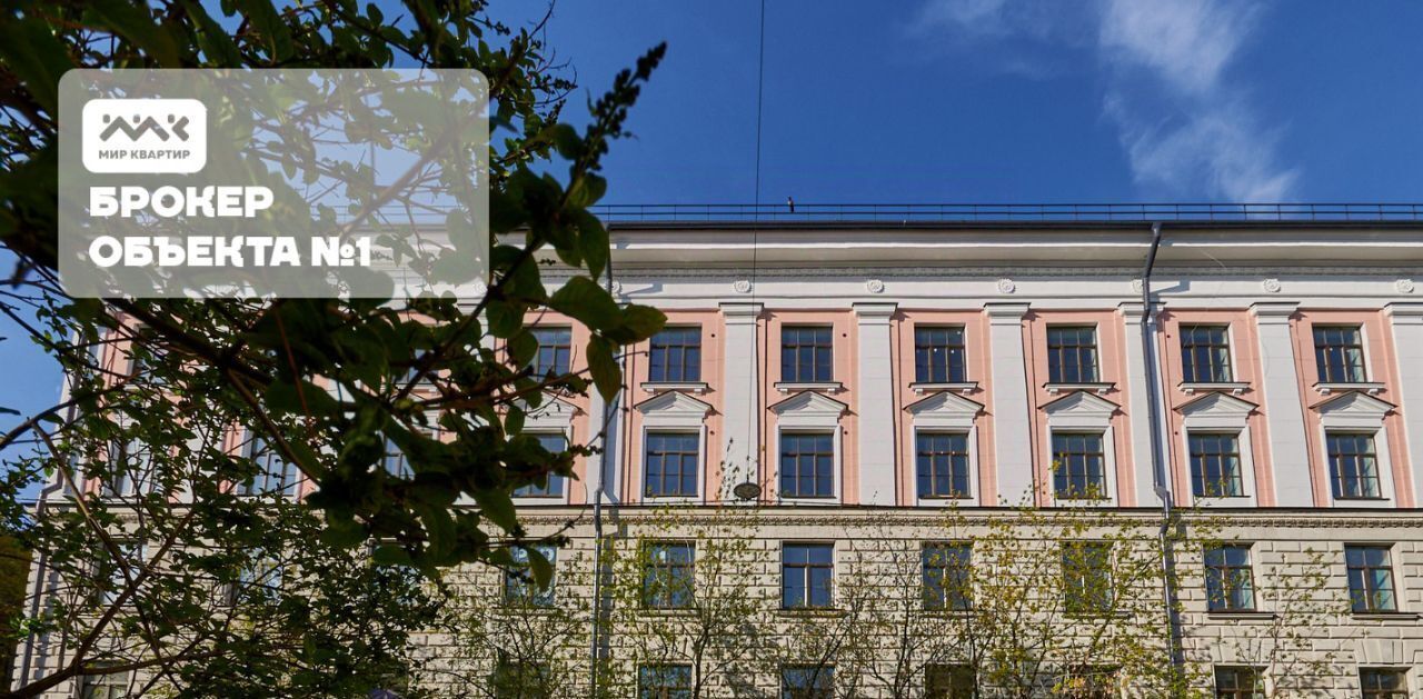 квартира г Санкт-Петербург метро Петроградская просп. Малый Петроградской стороны, 79-81-83 фото 19