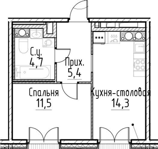 квартира г Санкт-Петербург метро Площадь Восстания Пески ул Моисеенко 8/10 округ Смольнинское фото 18