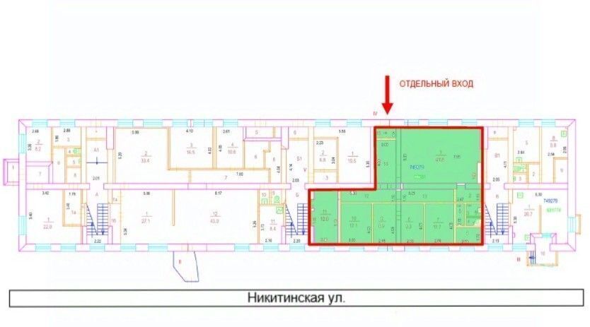 свободного назначения г Москва ВАО ул Никитинская 33 фото 6