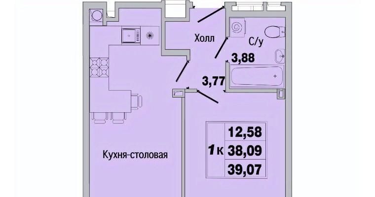 квартира г Батайск ул Ушинского 31к/1 фото 1