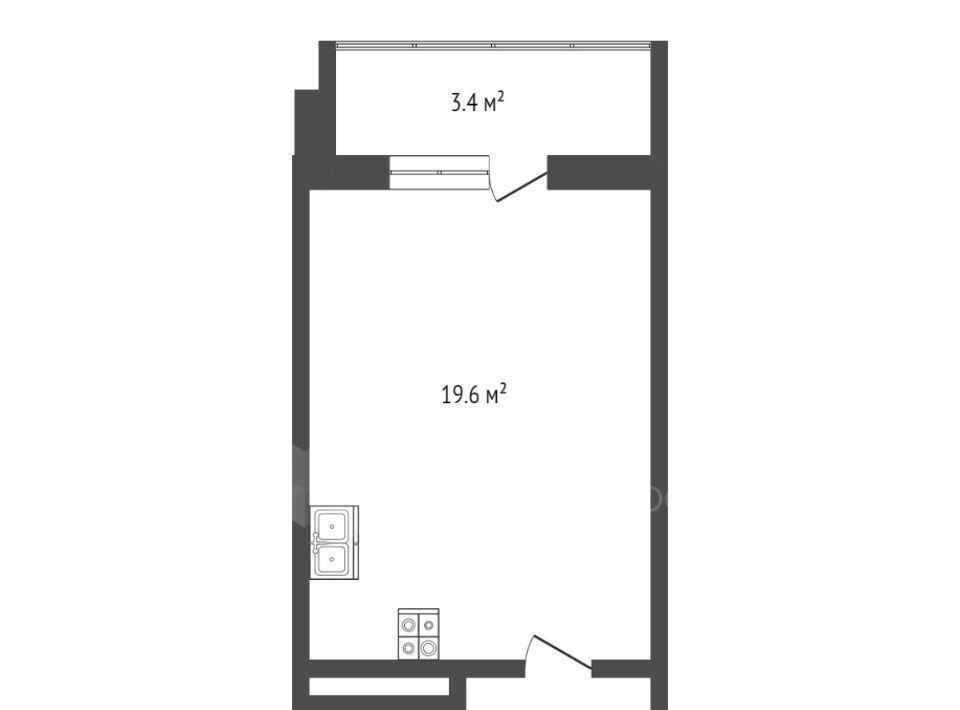 квартира г Тюмень р-н Центральный ул 2-я Луговая 22к/3 фото 2