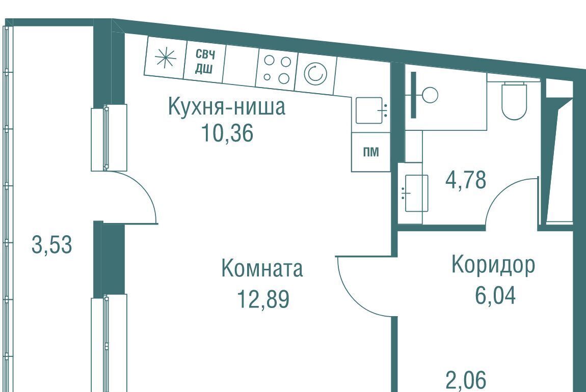 квартира г Одинцово ЖК «Одинбург» Одинцово фото 1