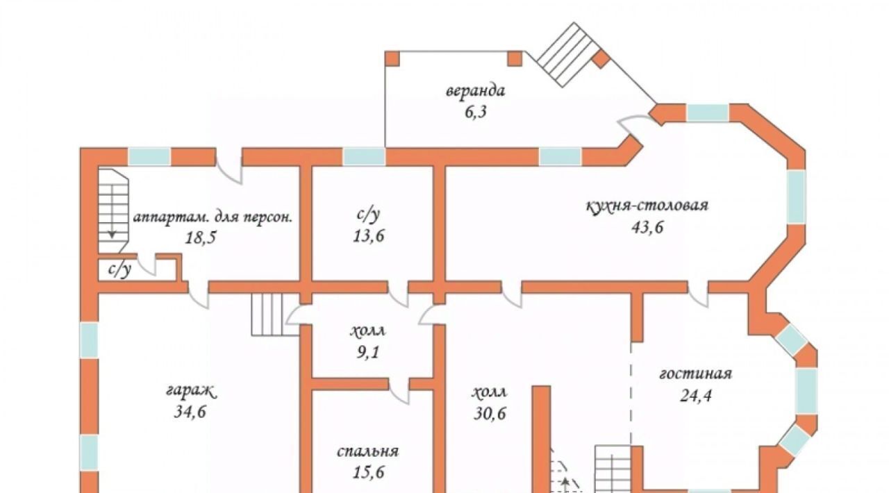 дом городской округ Одинцовский д Подушкино ГП-2 тер., Одинцово, 6 фото 23