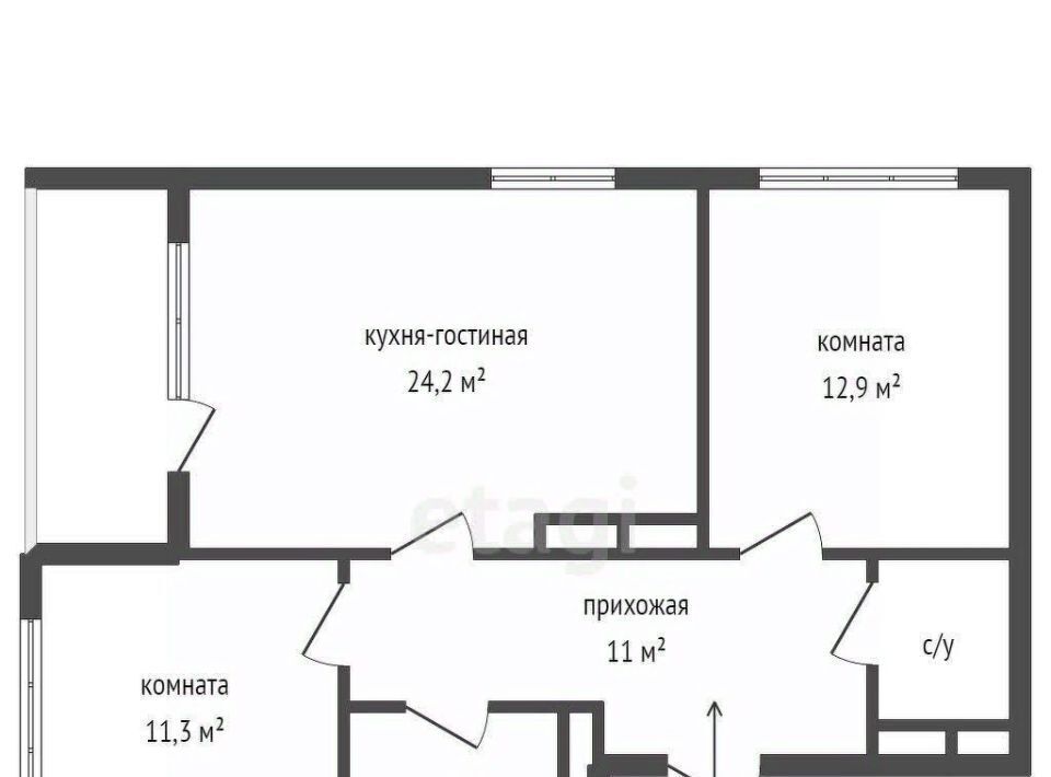 квартира г Екатеринбург Ботаническая ул Лучистая 4 фото 39