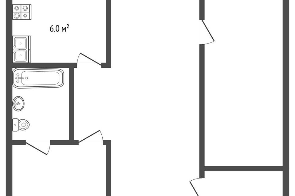 квартира г Тюмень ул Одесская 39 Тюмень городской округ фото 3