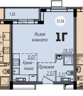 квартира г Тольятти р-н Автозаводский ул 40 лет Победы 25а Тольятти городской округ фото 2