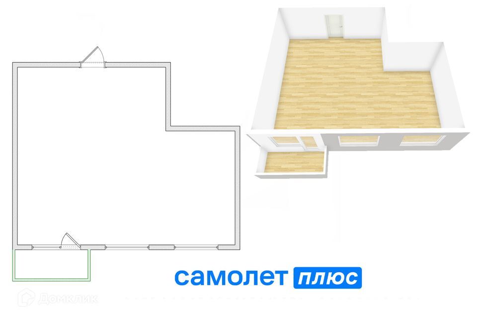 квартира г Кемерово р-н Заводский пр-кт Молодежный 19б Кемеровская область — Кузбасс, Кемеровский городской округ фото 9