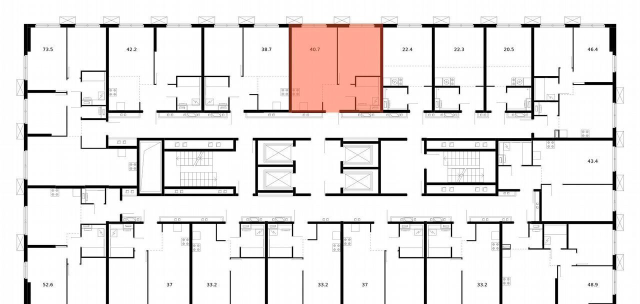 квартира г Москва метро Дегунино ш Алтуфьевское 2/2 ЖК Алтуфьевское 53 муниципальный округ Алтуфьевский фото 2