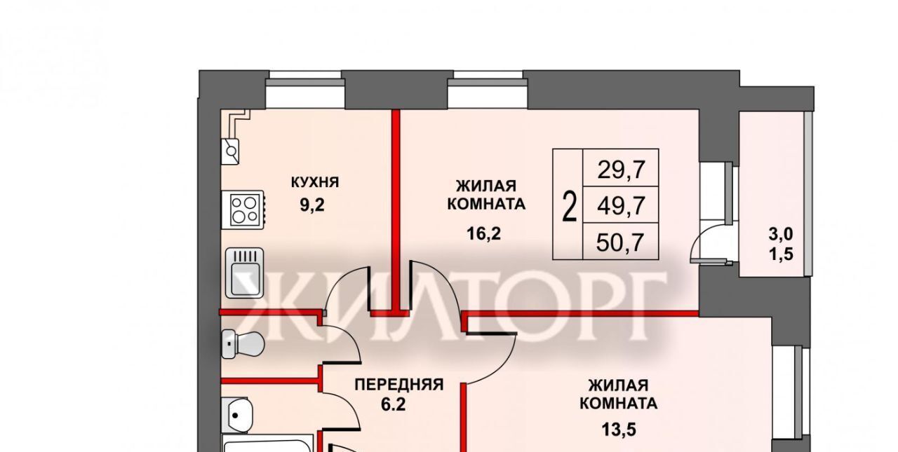 квартира г Орел р-н Заводской ул Чапаева 32а фото 1