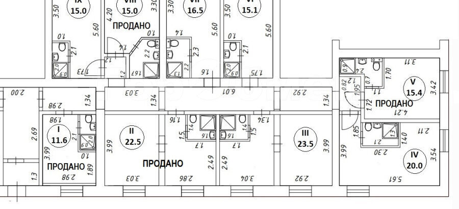 квартира г Москва метро Первомайская ул 14-я Парковая 3а фото 12