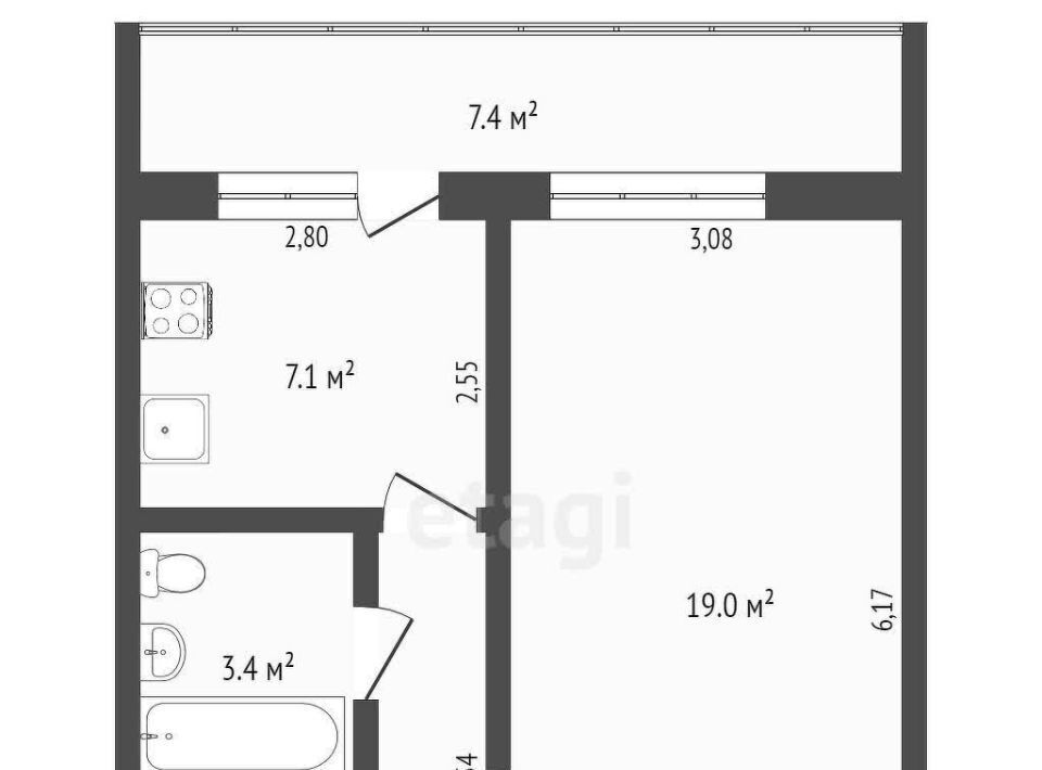 квартира г Ишим ул Карла Маркса фото 18