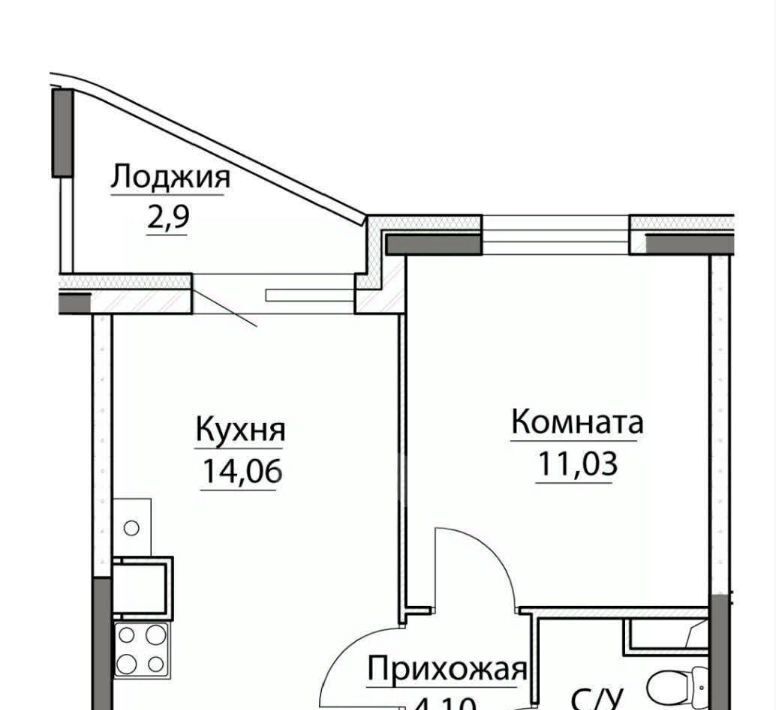 квартира р-н Ярославский п Красный Бор ул Заволжская 10 Заволжское с/пос фото 7