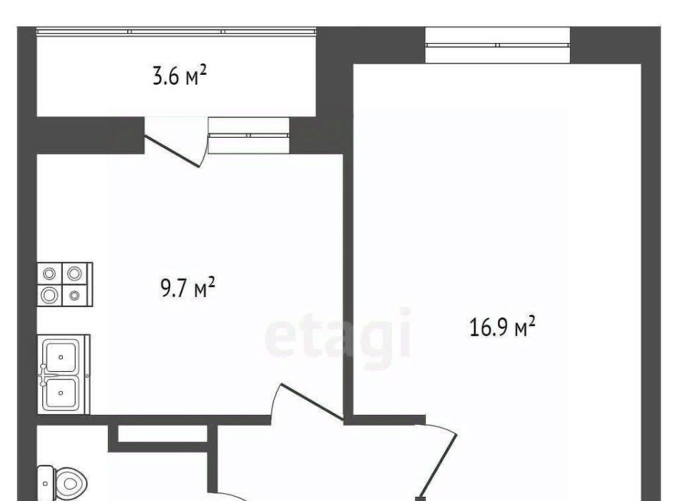 квартира г Ярославль р-н Дзержинский проезд 2-й Брагинский 18 фото 11