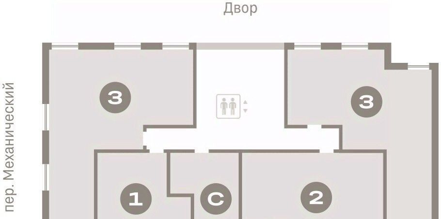 квартира г Екатеринбург Эльмаш пер Механический 11 Проспект Космонавтов, жилрайон фото 2