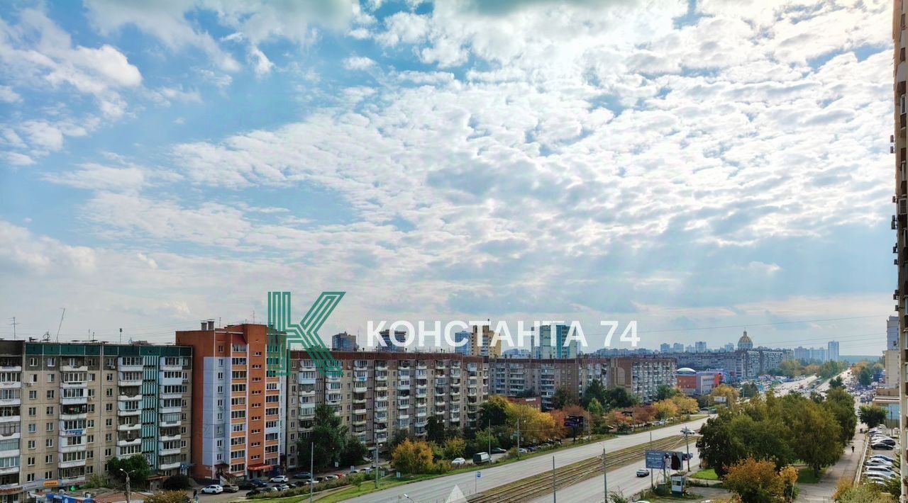 квартира г Челябинск р-н Курчатовский пр-кт Победы 382а фото 18