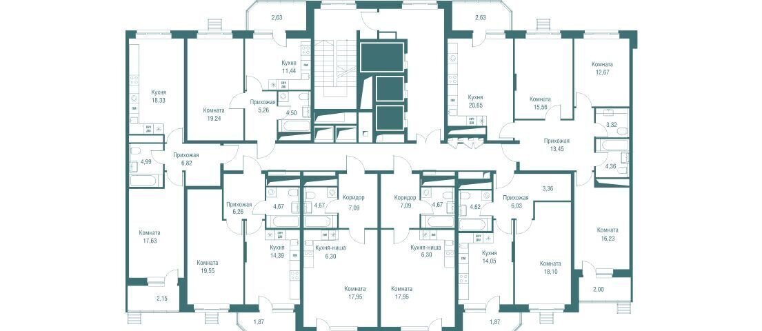 квартира г Одинцово ул Северная 4 ЖК «Одинбург» Одинцово фото 2