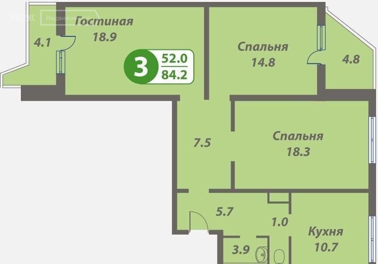 квартира г Москва проезд Шокальского 31/1 Северо-Восточный административный округ фото 4