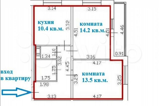 квартира д Низино ул Верхняя 1/4 фото