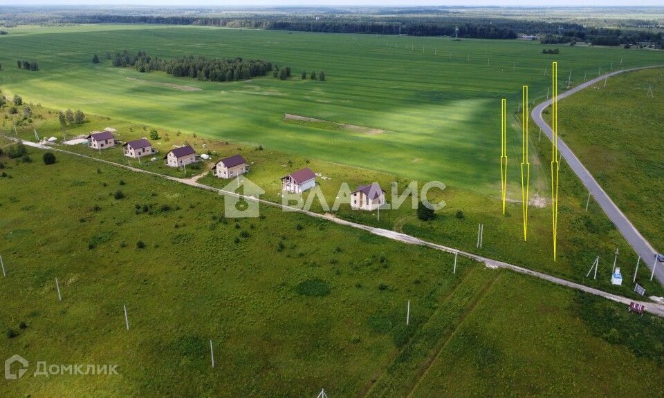 земля р-н Камешковский д Дворики ул Зелёная 2 фото 6