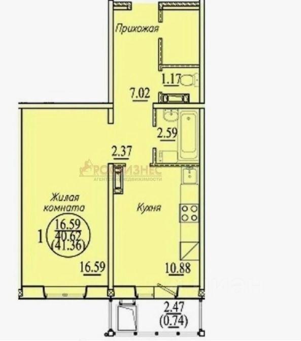 квартира г Новосибирск р-н Кировский ул Бронная 31/2 ЖК «Просторный» фото 1