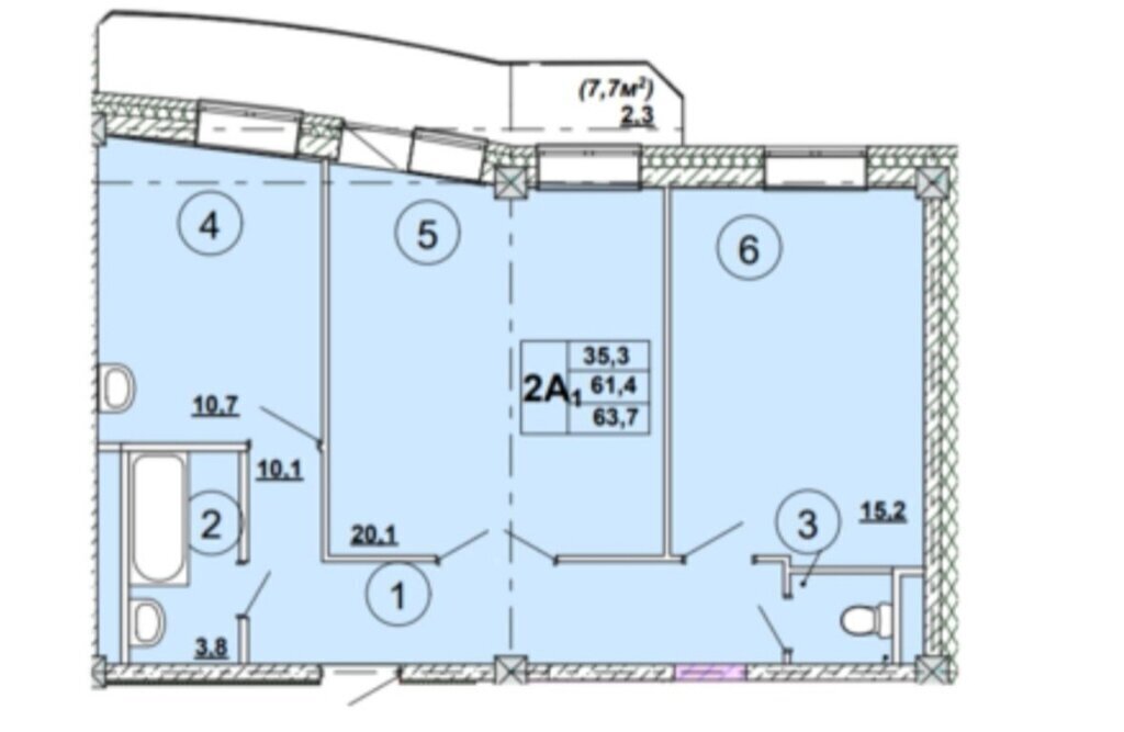 квартира г Абакан ул Кирова 185к/2 фото 1