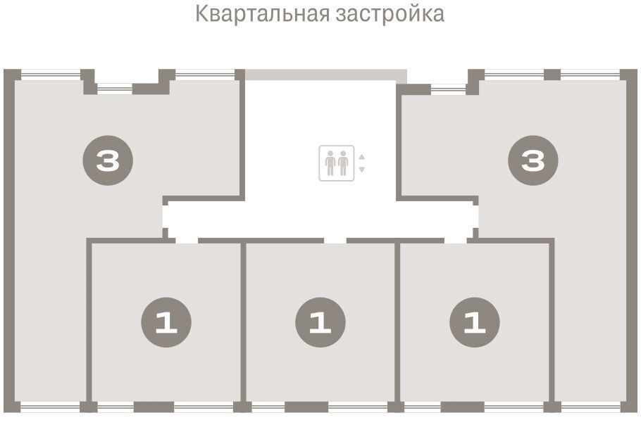 квартира г Тюмень р-н Центральный ул Мысовская ГП-1 фото 3