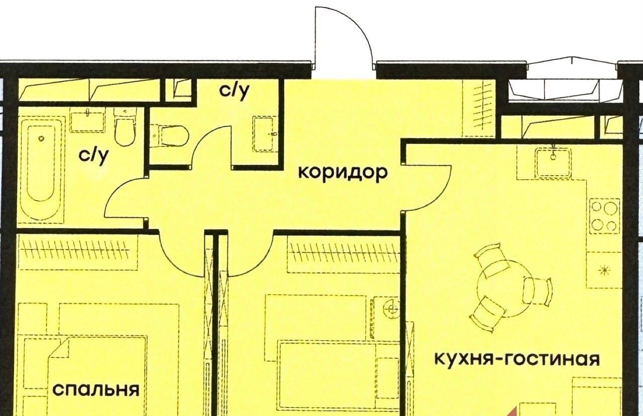 квартира г Москва метро Аминьевская ул Василия Ланового 3 ЖК «Событие» муниципальный округ Раменки фото 12