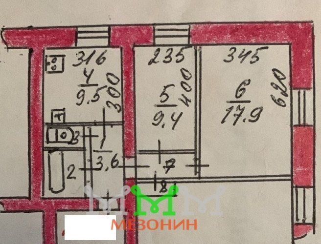 квартира г Новосибирск р-н Центральный ул Чаплыгина 48 Площадь Ленина фото 15