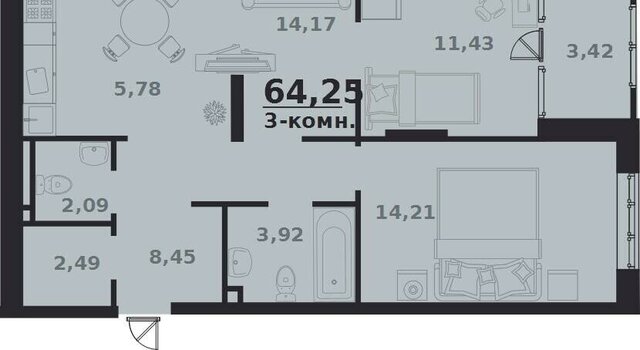 р-н Заволжский дом 32к/1 ЖК Атмосфера фото