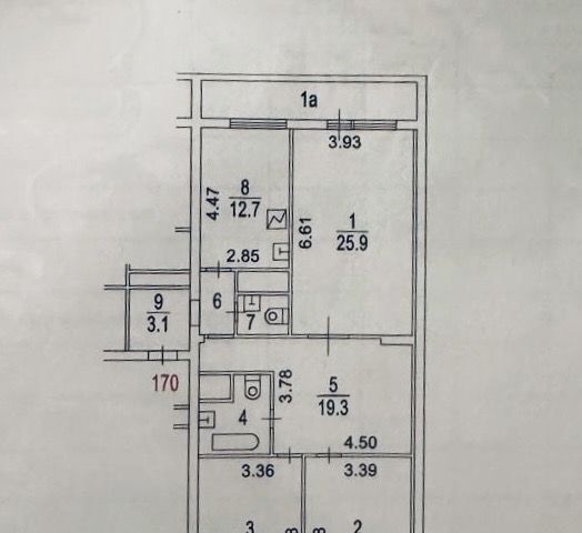 квартира г Москва метро Раменки пр-кт Мичуринский 19к/2 муниципальный округ Раменки фото 15