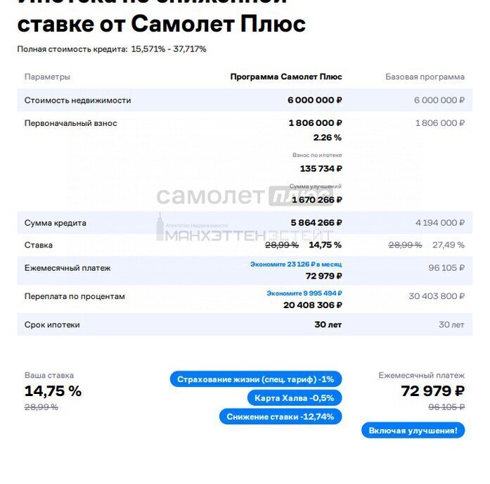 квартира г Одинцово ш Можайское 23 Одинцово фото 19