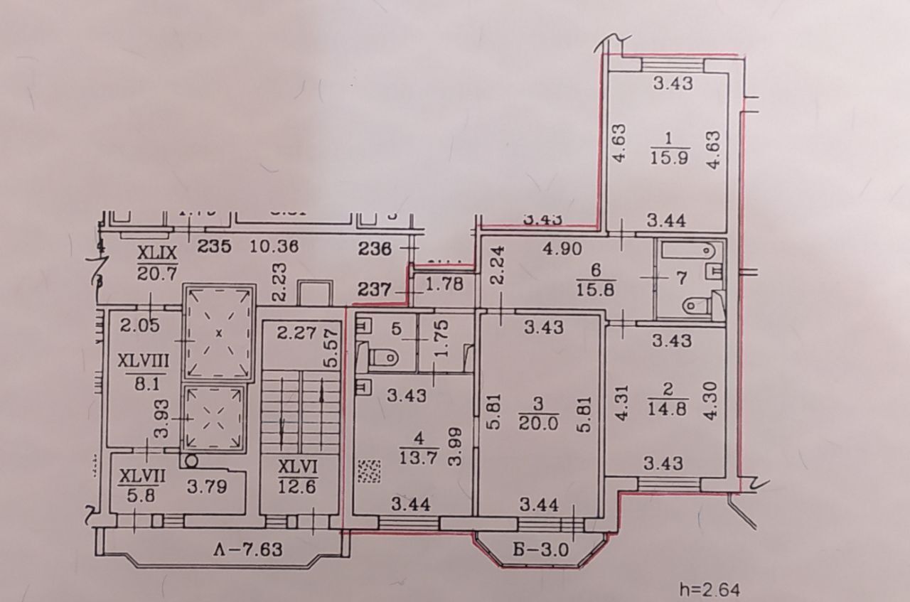 квартира г Санкт-Петербург метро Ладожская пр-кт Энтузиастов 31к/3 округ Пороховые фото 10