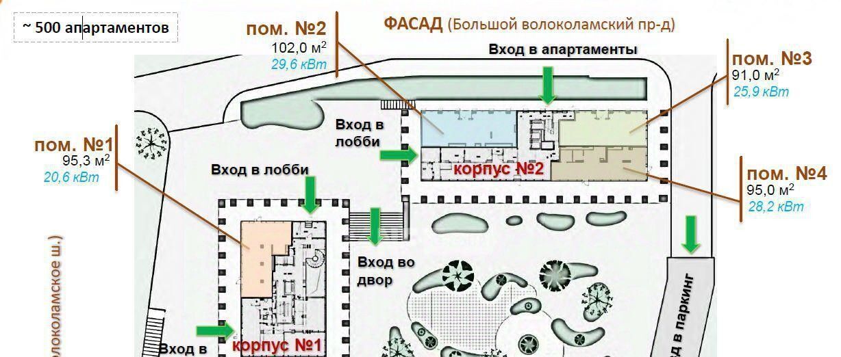 торговое помещение г Москва метро Стрешнево ЖК Б'айрес муниципальный округ Щукино фото 6