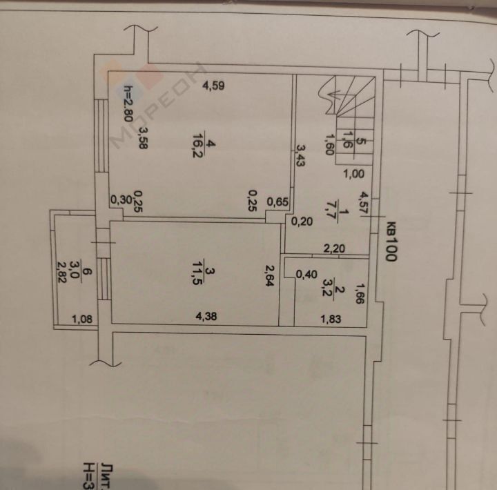 квартира г Краснодар р-н Прикубанский ул 1-го Мая 338 фото 21