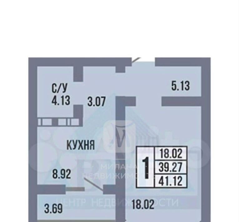 квартира г Оренбург р-н Дзержинский ул Рокоссовского 3 фото 2