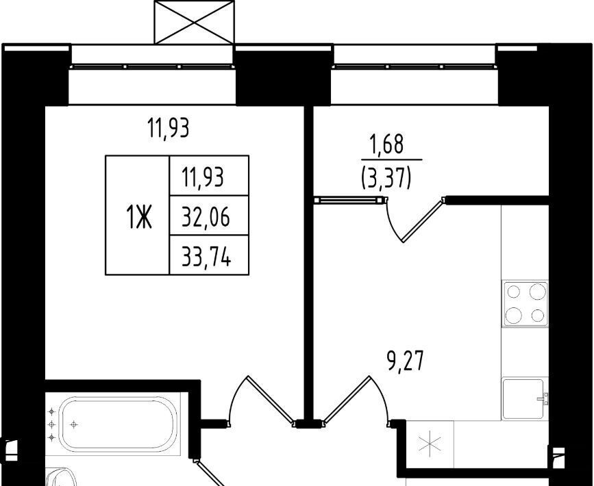 квартира г Казань ул Михаила Миля 3 Казань, Северный Вокзал фото 1