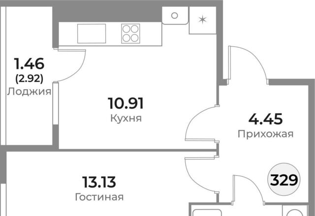 квартира р-н Ленинградский ул Пригородная фото