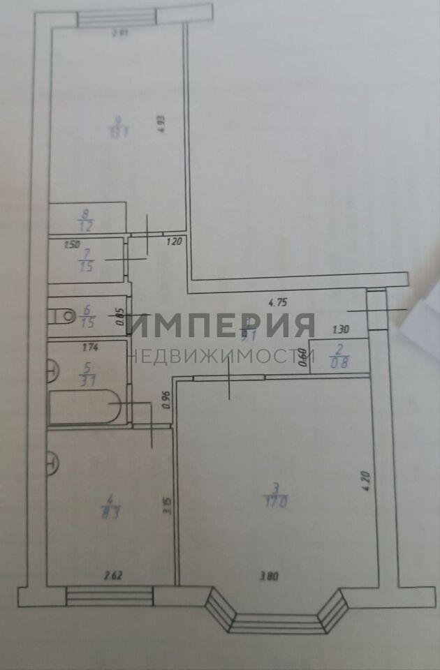 квартира г Магадан ул Речная 63к/3 Магадан городской округ фото 1