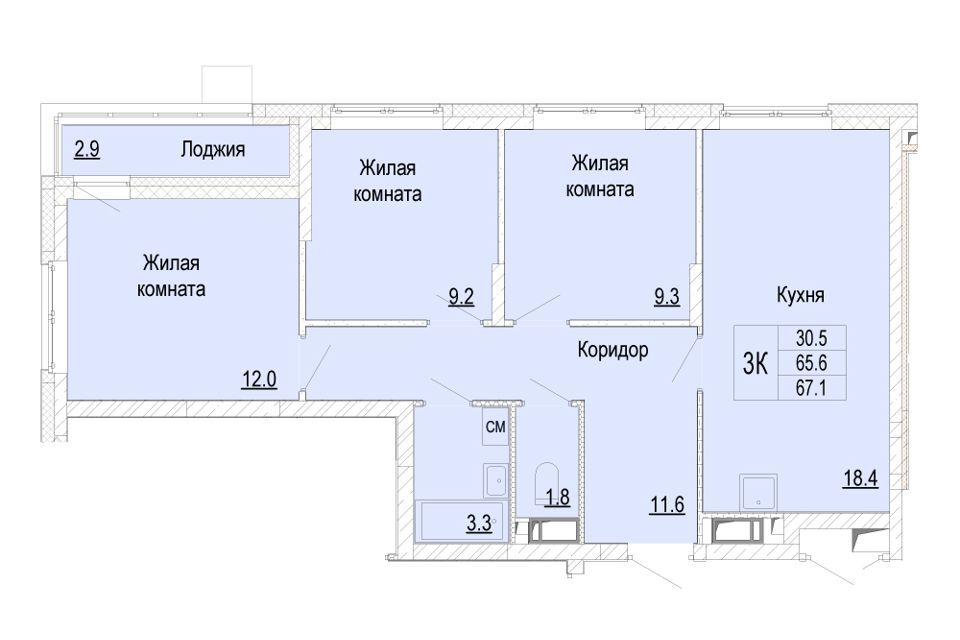 квартира г Нижний Новгород р-н Советский ул Новокузнечихинская 9 Нижний Новгород городской округ фото 1