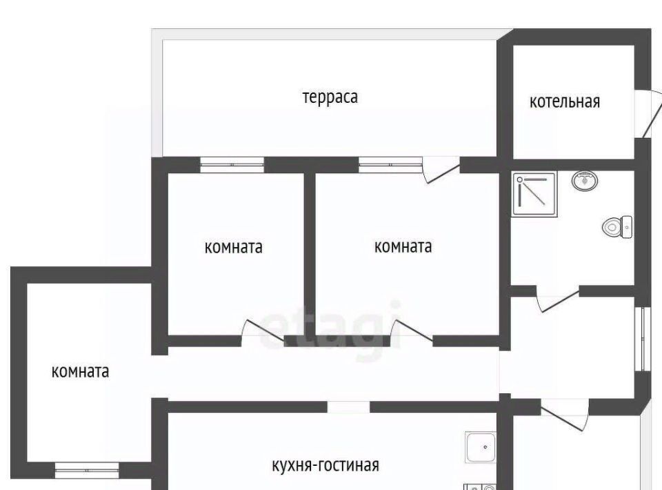 дом р-н Читинский с Смоленка Смоленское сельское поселение фото 24