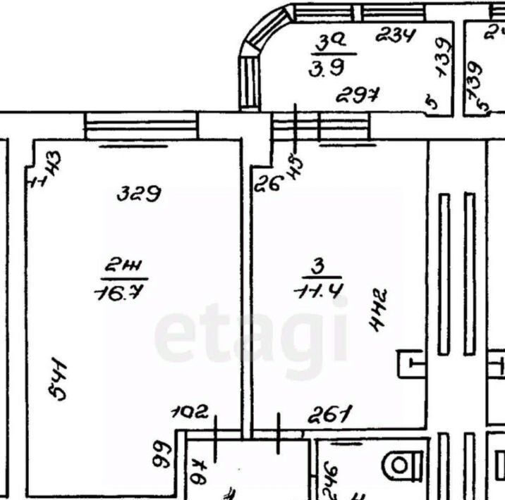 квартира г Калининград р-н Московский ул Интернациональная 72 фото 30