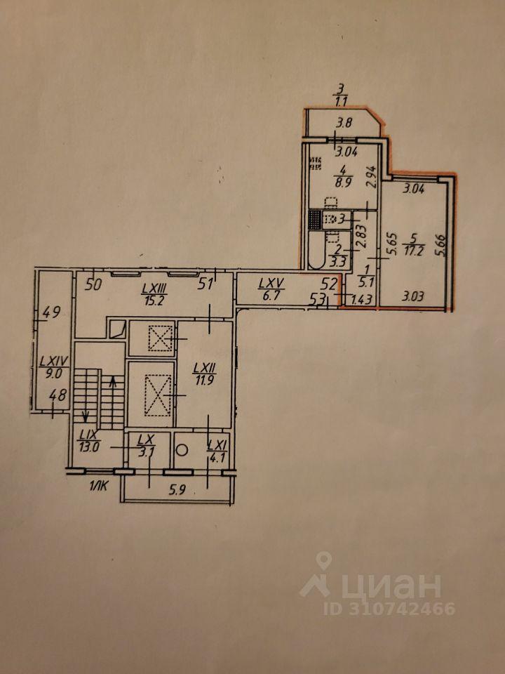 квартира г Санкт-Петербург ул Маршала Казакова 50/1 Ленинградская область фото 13