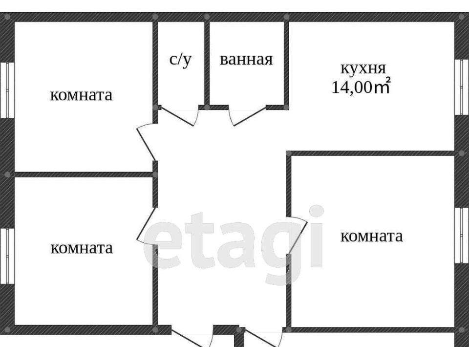 квартира г Ярославль р-н Дзержинский пр-кт Дзержинского 38 фото 26