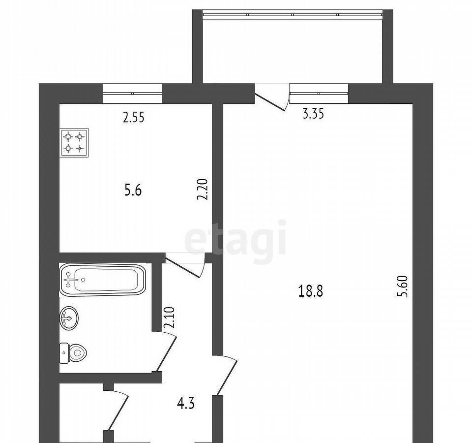 квартира г Черкесск ул Космонавтов 18 фото 18