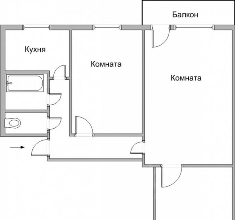 квартира г Мытищи ул Силикатная 31в Медведково фото 1