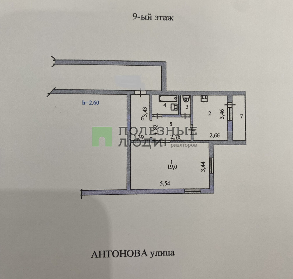 квартира г Пенза р-н Железнодорожный ул Антонова 27 фото 16